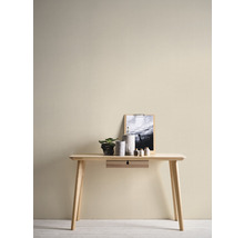 Vliestapete 38744-5 Nara Uni Stoffoptik creme
