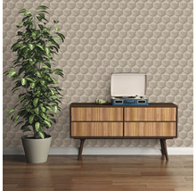 Vliestapete 38748-5 Nara Geometrisch beigegrau-thumb-2 Vliestapete 38748-5 Nara Geometrisch beigegrau-thumb-2