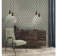 Vliestapete 38748-4 Nara Geometrisch blaubeige-thumb-4