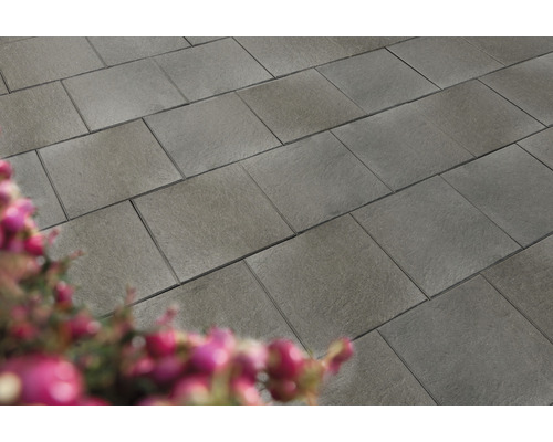 Beton Terrassenplatte iStone Luxury mittelgrau 40 x 40 x 4 cm