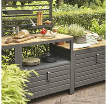 Outdoor Kitchen Siena Garden 100 x 56 x 70 cm Holz Metall