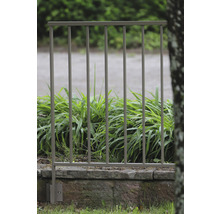 Metallzaun zur Gartenbegrenzung