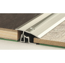 SKANDOR Übergangsprofil Aluminium Edelstahl eloxiert 15x38x1000 mm