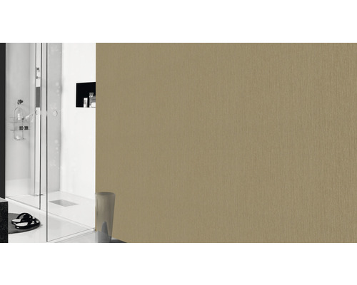 Nahaufnahme einer strukturierten Wandtapete in einem Badezimmer