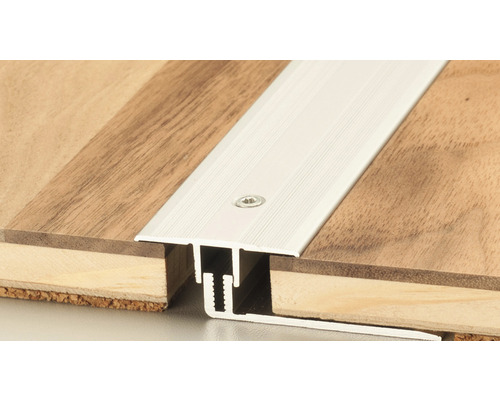 Aluminium Übergangsprofil zwischen zwei Holzböden