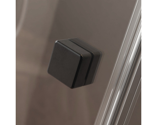 Quadratischer Duschkabinenknopf