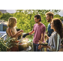 Elektrogrill Weber Lumin Compact mit Stand schwarz