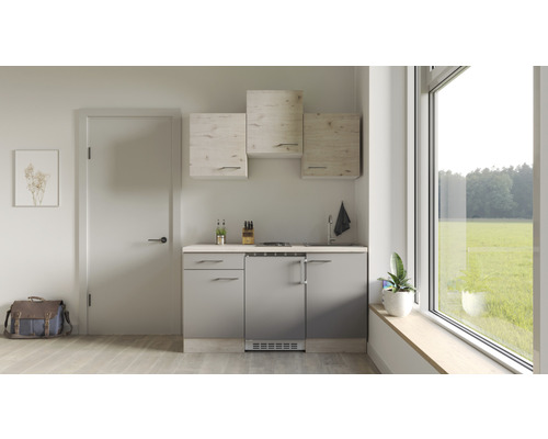 Flex Well Singleküche mit Geräten Riva 150,5 cm | HORNBACH