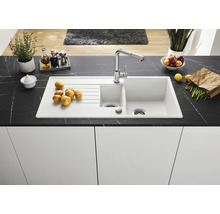 Spüle Blanco ZIA 6 S 1000 x 500 mm softweiß 527206