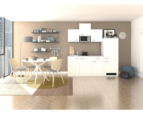 Flex Well Küchenzeile mit Geräten Wito cm Frontfarbe | HORNBACH 210