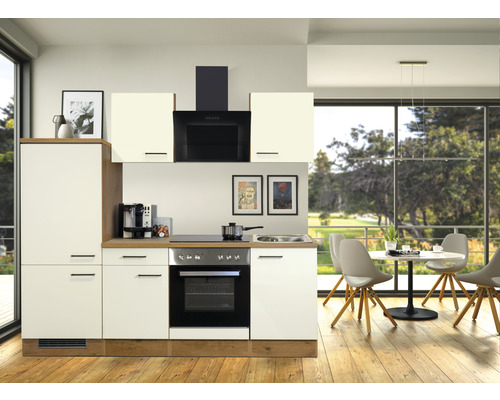 Flex Well Küchenzeile mit Geräten Vintea 220 cm | HORNBACH