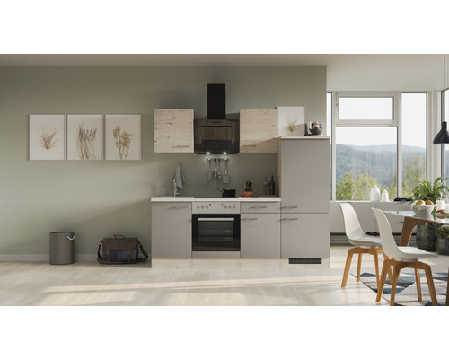HORNBACH Riva | Frontfarbe cm Well 220 Geräten Flex mit Küchenzeile