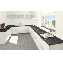 PICCANTE Küchenarbeitsplatte K370 Noir Deluxe 3-seitig bekantet, inkl. 2 zusätzlicher Dekorkanten, kartonverpackt 2460x635x30 mm-thumb-4 PICCANTE Küchenarbeitsplatte K370 Noir Deluxe 3-seitig bekantet, inkl. 2 zusätzlicher Dekorkanten, kartonverpackt 2460x635x30 mm-thumb-4