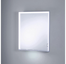 Spiegelschrank KEUCO Royal Lumos 65 x 16,5 x 73,5 cm silber 1-türig LED IP 24 Unterputz 721