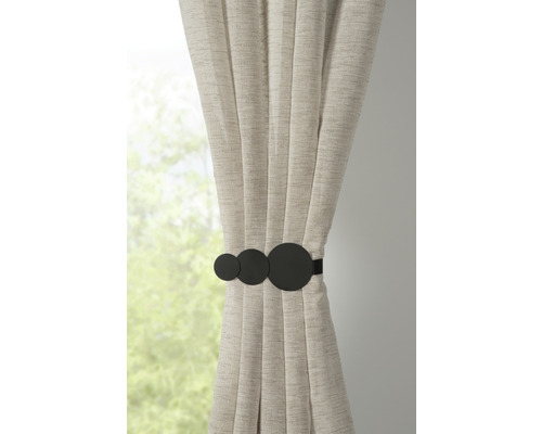 Gardine mit Vorhanghalter