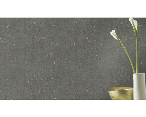 Graue Korktapete mit Struktur