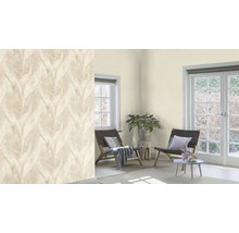 Vliestapete 520248 Concrete effekt-optik glitzer beige