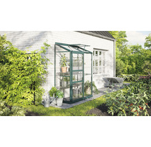Gewächshaus Vitavia Ida 900 Sicherheitsglas 3 mm 130,6 x 68,8 cm smaragd