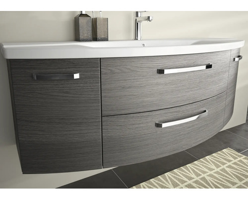 Waschtischunterschrank mit Waschbecken, Schubladen und Tür für das Badezimmer