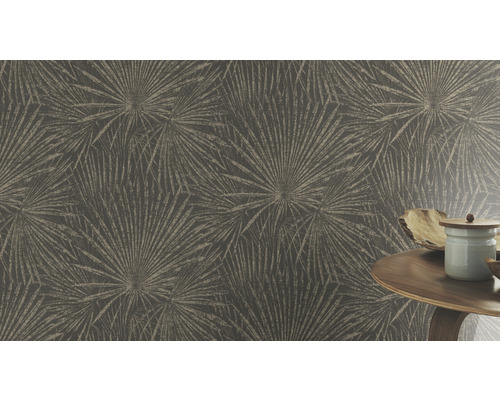 Tapete mit Palmenblattmuster