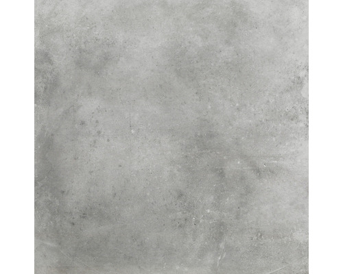 Graue Bodenfliese mit matter Oberfläche.