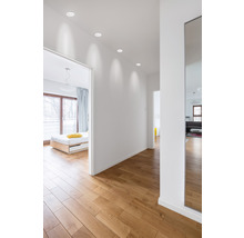 LED Einbauleuchte schwenkbar IP44 5,5W 550 lm einstellbares weiß Ø 8,7/6,8-7,4 cm 230V