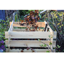 Komposter dobar Stecksystem 64 x 64 x 78 cm natur-thumb-7