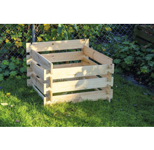 Komposter dobar Stecksystem 64 x 64 x 78 cm natur-thumb-5