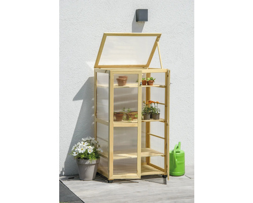 Anzuchtschrank dobar Dome groß 56 x 52 x 110 cm natur-0