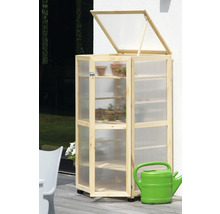 Anzuchtschrank dobar Dome groß 56 x 52 x 110 cm natur-thumb-9