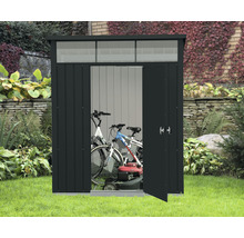 Gartenhaus DURAMAX Palladium 6x5 198,6 x 196,5 cm anthrazit