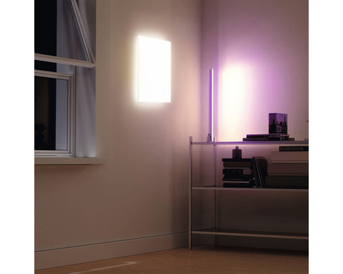 tint LED-Panel white + color dimmbar 24W 1700 lm 6500 K RGB Farbwechsel 45x45 cm + Fernbedienung