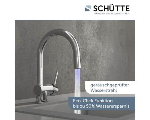 Schütte Küchenarmatur mit Wassersparfunktion