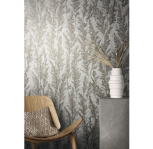 Vliestapete 85733 Natural Opulence by Felix Diener Floral silber gold