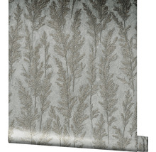 Vliestapete 85733 Natural Opulence by Felix Diener Floral silber gold
