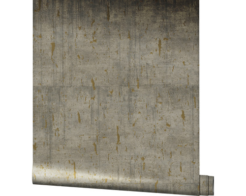 Rolle Tapete mit Muster in Metalloptik