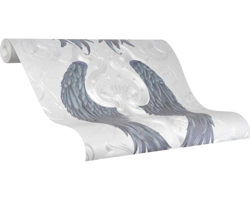 Tapetenrolle mit Engelsflügel Motiv