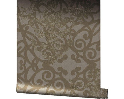 Tapetenrolle mit verschnörkeltem Muster