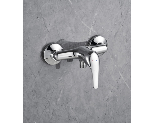 Wand-Brausearmatur mit Einhebelmischer