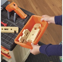 Kinder Werkbank Handyman Workbench Kunststoff orange-thumb-9