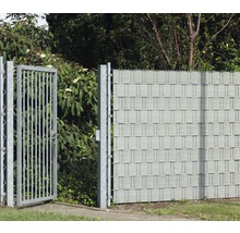 Gartenzaun mit offenem Tor