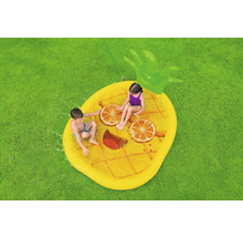 Aufblasbarer Ananas-Pool mit Wassersprinkler für Kinder im Garten