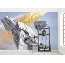 Raum mit Star Wars Motivtapete und Garderobe