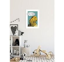 Gerahmtes Star Wars Poster mit Admiral Ackbar und dem Zitat ''It''s a Trap!''