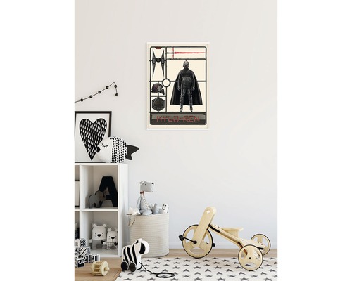 Dekoratives Kylo Ren Poster im Kinderzimmer