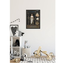 Dekoratives Star Wars Poster mit Rey im Kinderzimmer