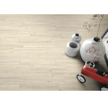 Steingut Wand- und Bodenfliese Woddy beige 15 x 60 x 0,8 cm matt-thumb-1