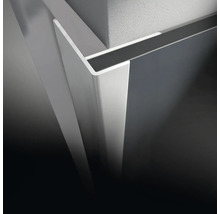 Fliesenkantenprofil LIDO für Duschrückwände aluminium matt PGRWAF26/20-thumb-0