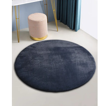 Teppich Romance dunkelblau rund Ø 80 cm-thumb-7