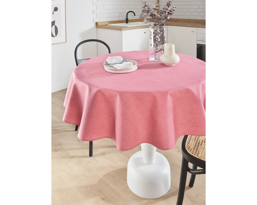 Martina Home Harzbeschichtete Tischdecke Rentier | Rund, 140 Cm | Wasserdicht & Leicht Zu Reinigen